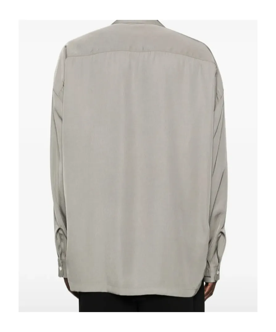 Maison Mihara Yasuhiro Tie Combined Oversized Shirt