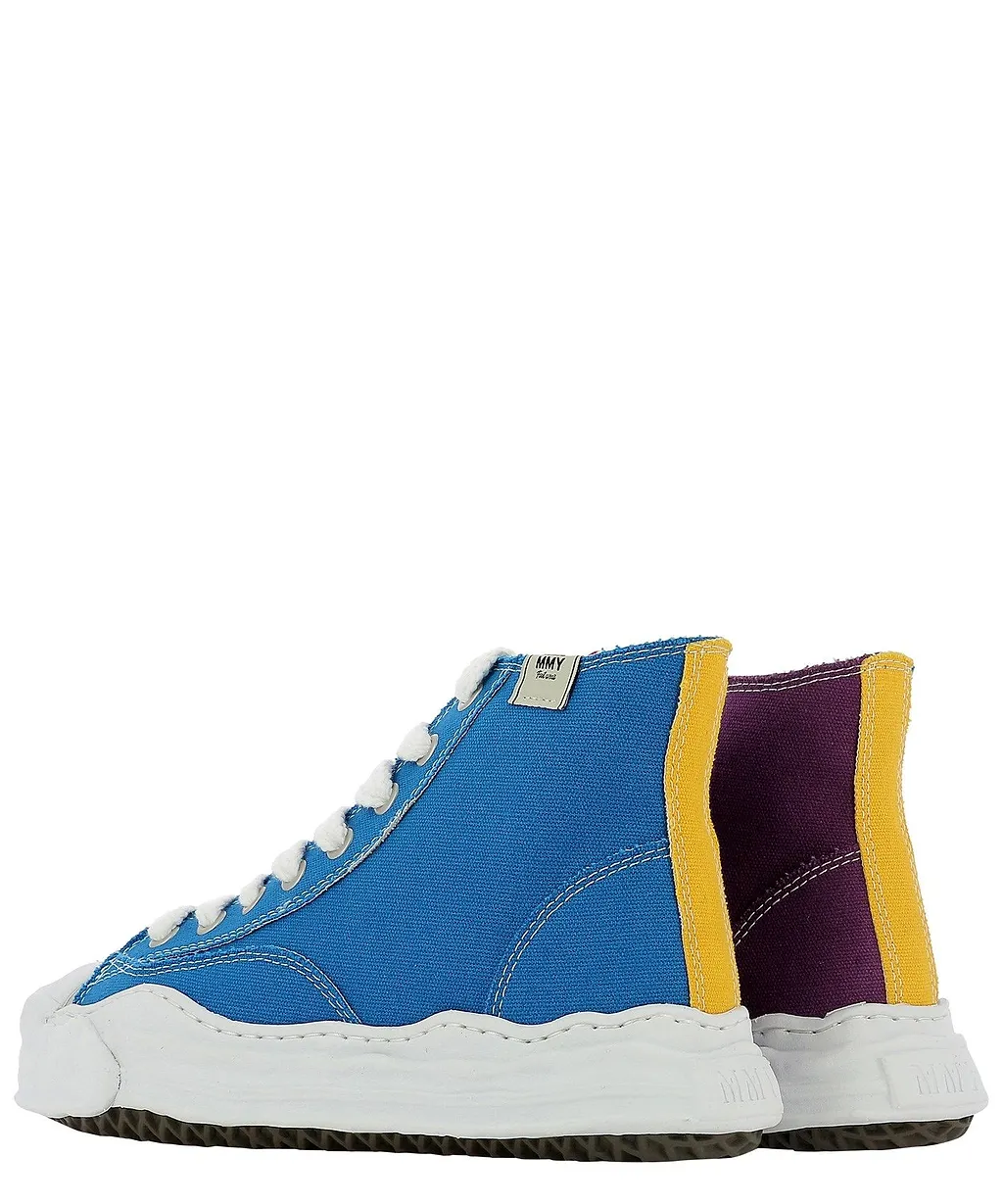 Multi-Panel Lace-Up Sneakers