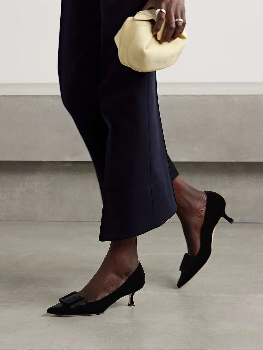 Buckle High Heels