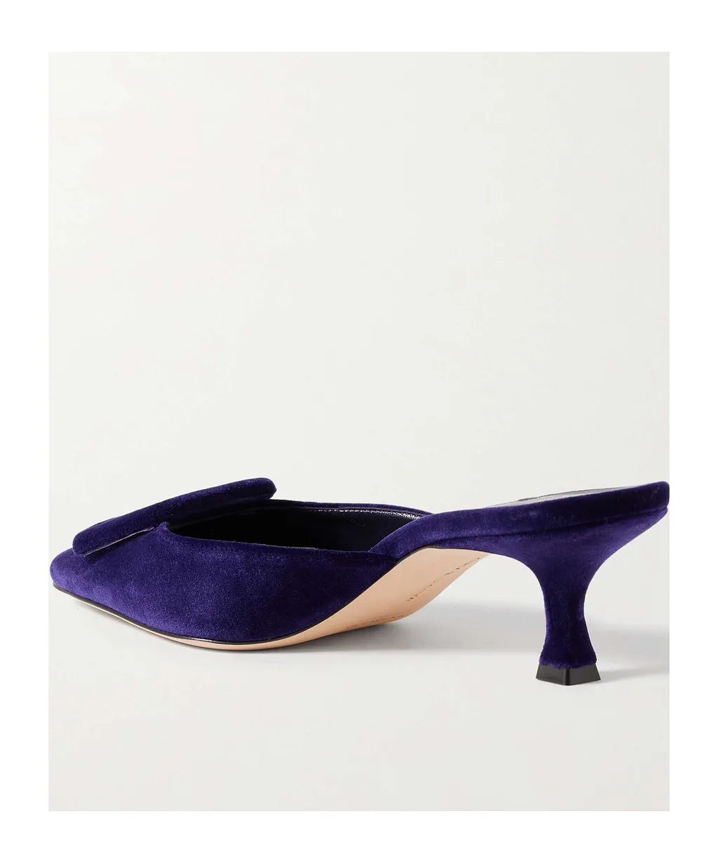 Buckle Muller Shoes
