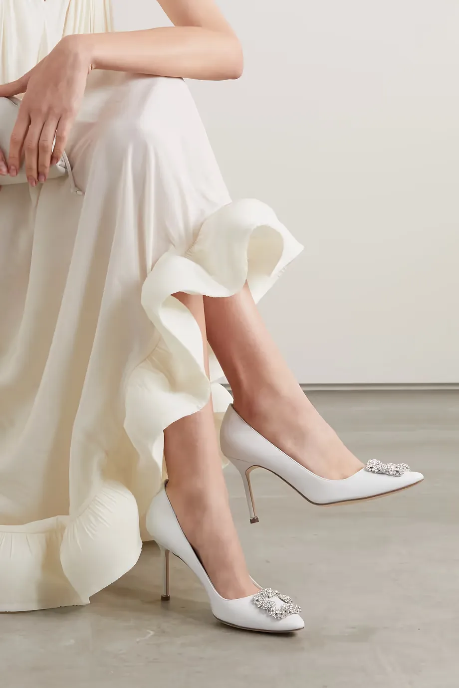 Hangisi 90 Embellished High Heels
