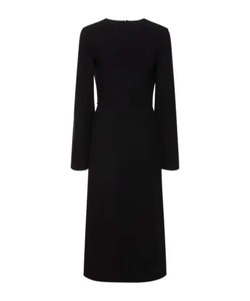 Split Mid-Length Dress