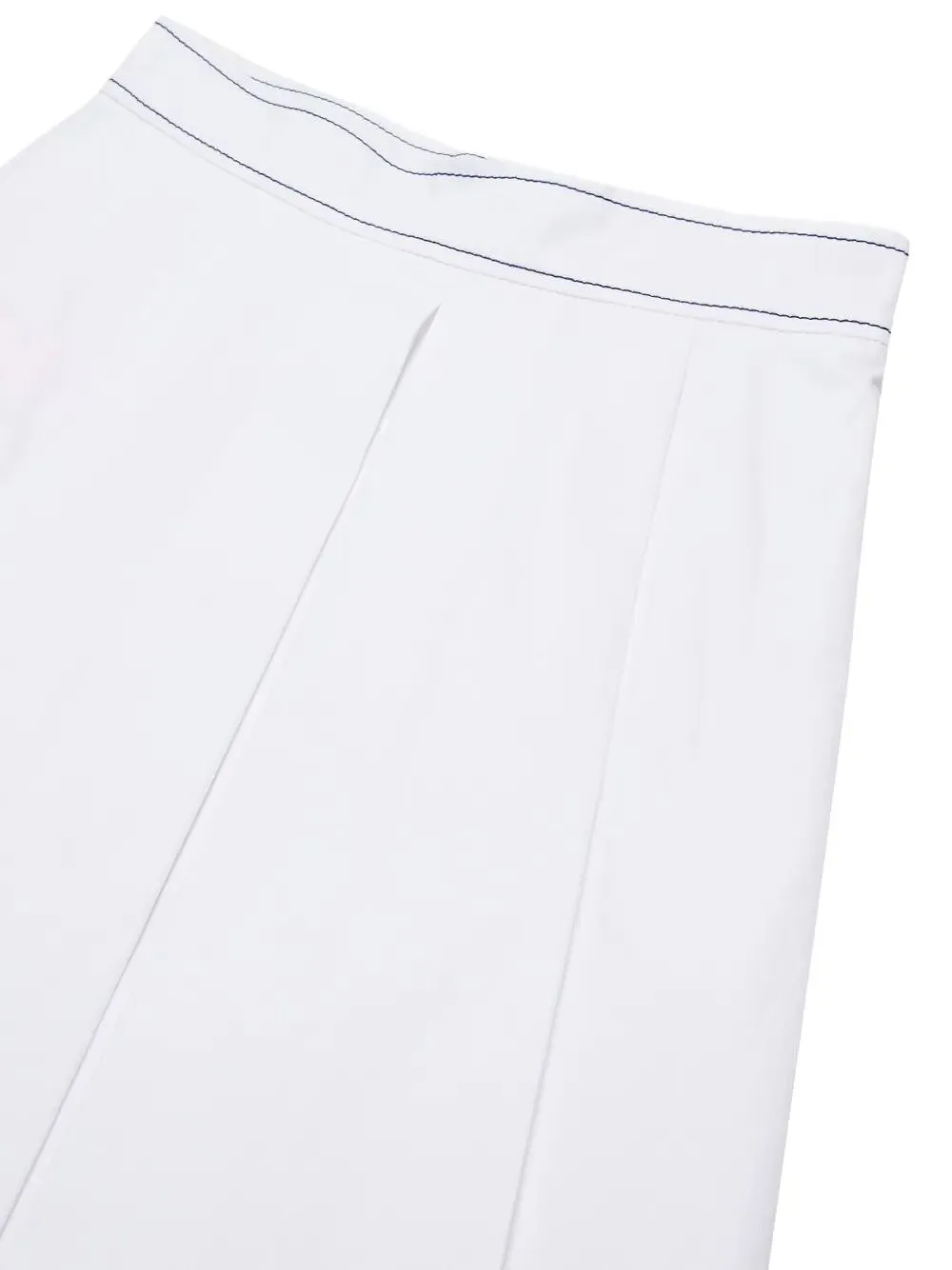Marni Kids Logo Embroidered Pleated Skirt