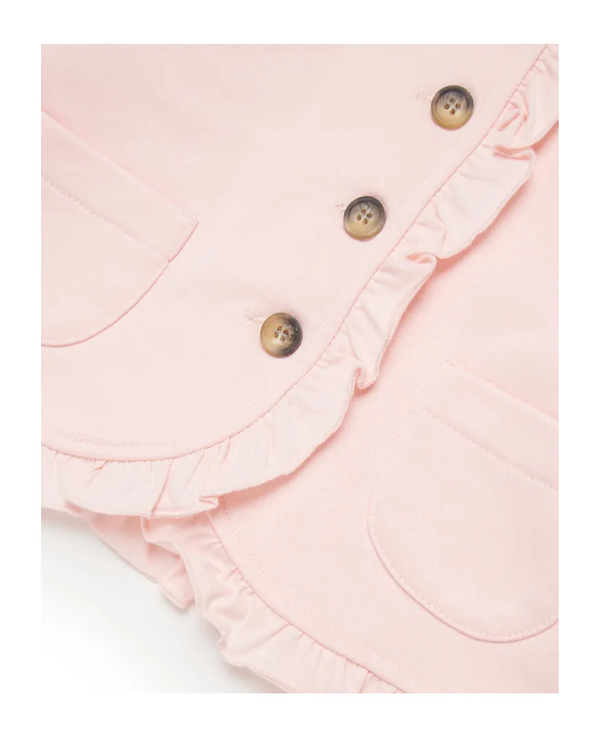 Marni Kids Logo Embroidered Jacket