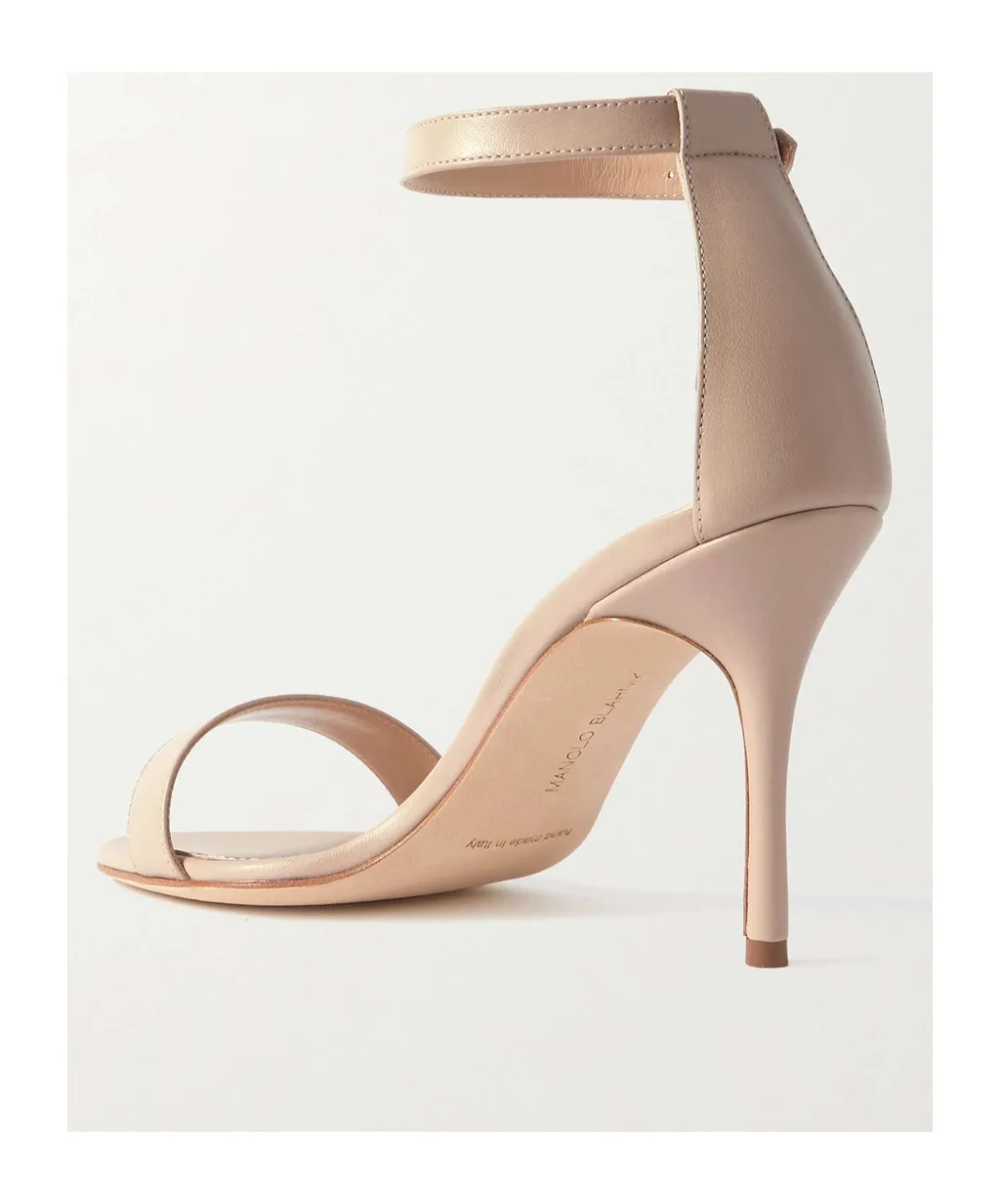 Open-Toe High-Heeled Sandals