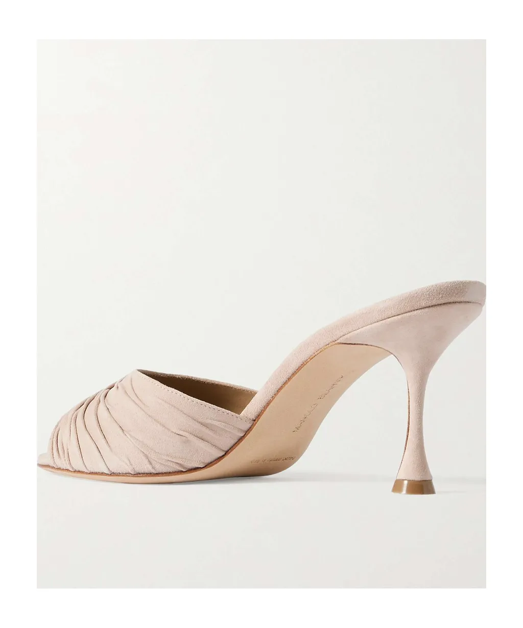 Pirua 70 Suede Mules