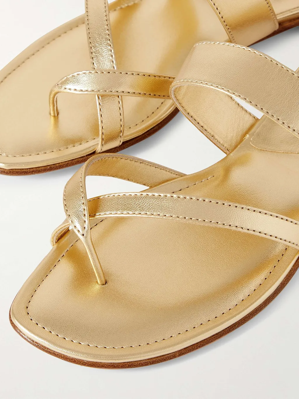 Round Head Flat-Soled Sandals