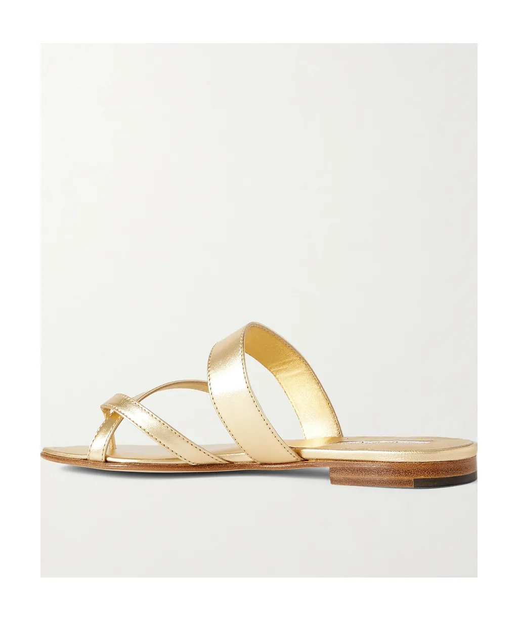 Round Head Flat-Soled Sandals