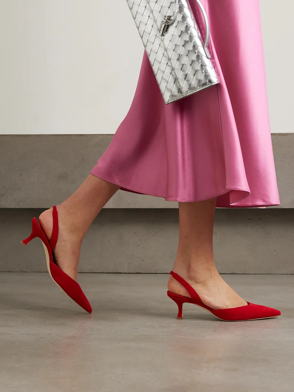 Pointed Toe Slingback Sandals