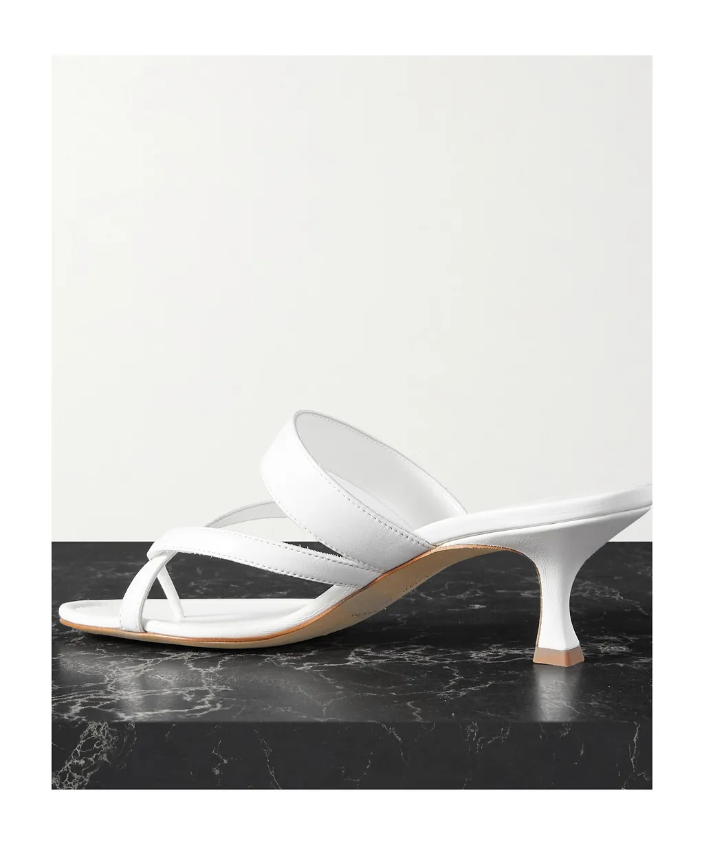 Round-Headed High-Heeled Sandals
