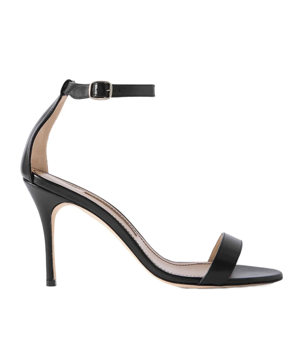 Round Toe High Heel Sandals