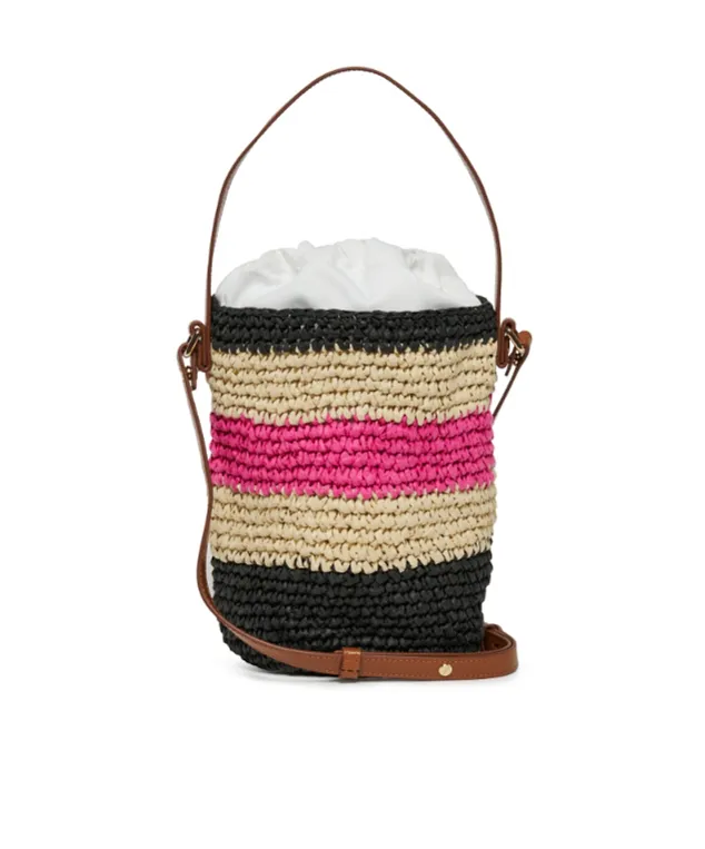 Marni Kids Tea Bag Woven Bucket Bag