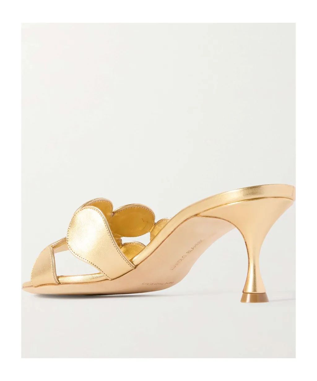 Round Toe High Heel Sandals