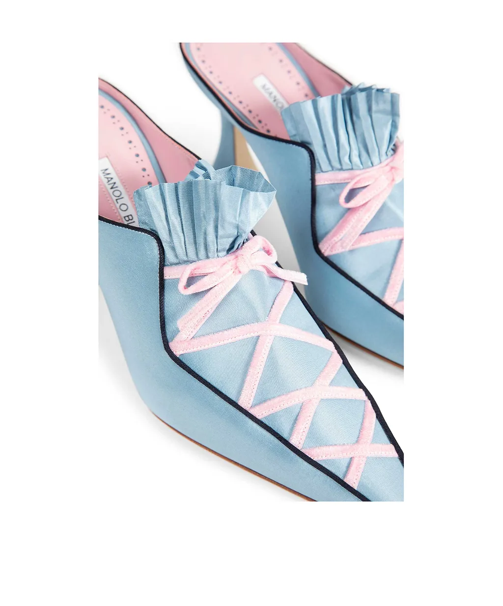 Slim Square-Toe High-Heeled Sandals