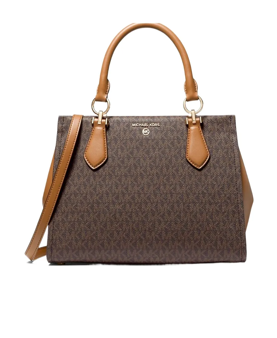 Michael Michael Kors Marilyn Medium Logo Satchel Bag