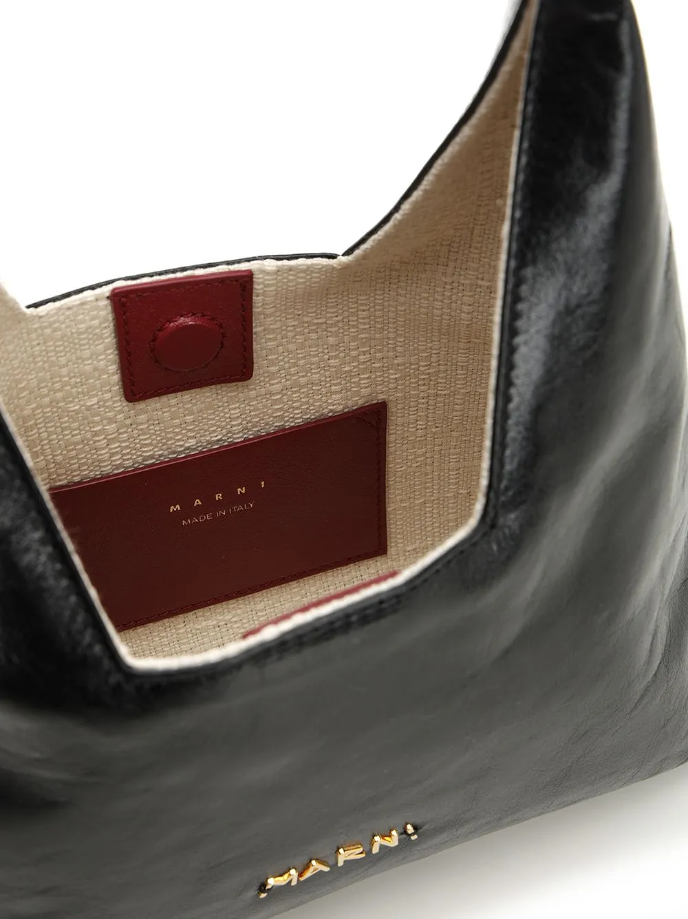 Marni Logo Lettering Mini Shoulder Bag