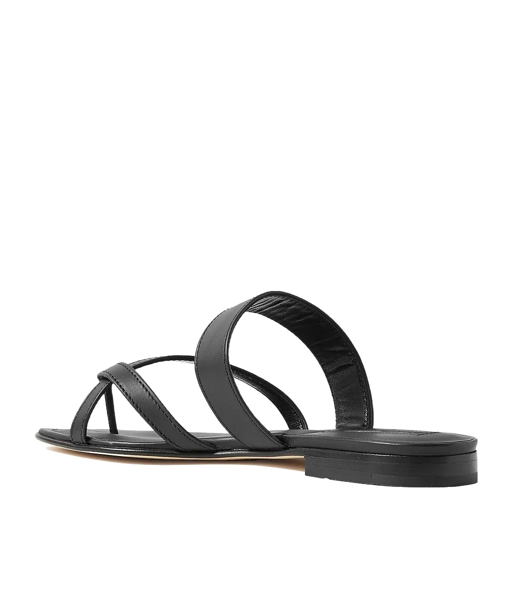 Square Head Flat-Soled Sandals