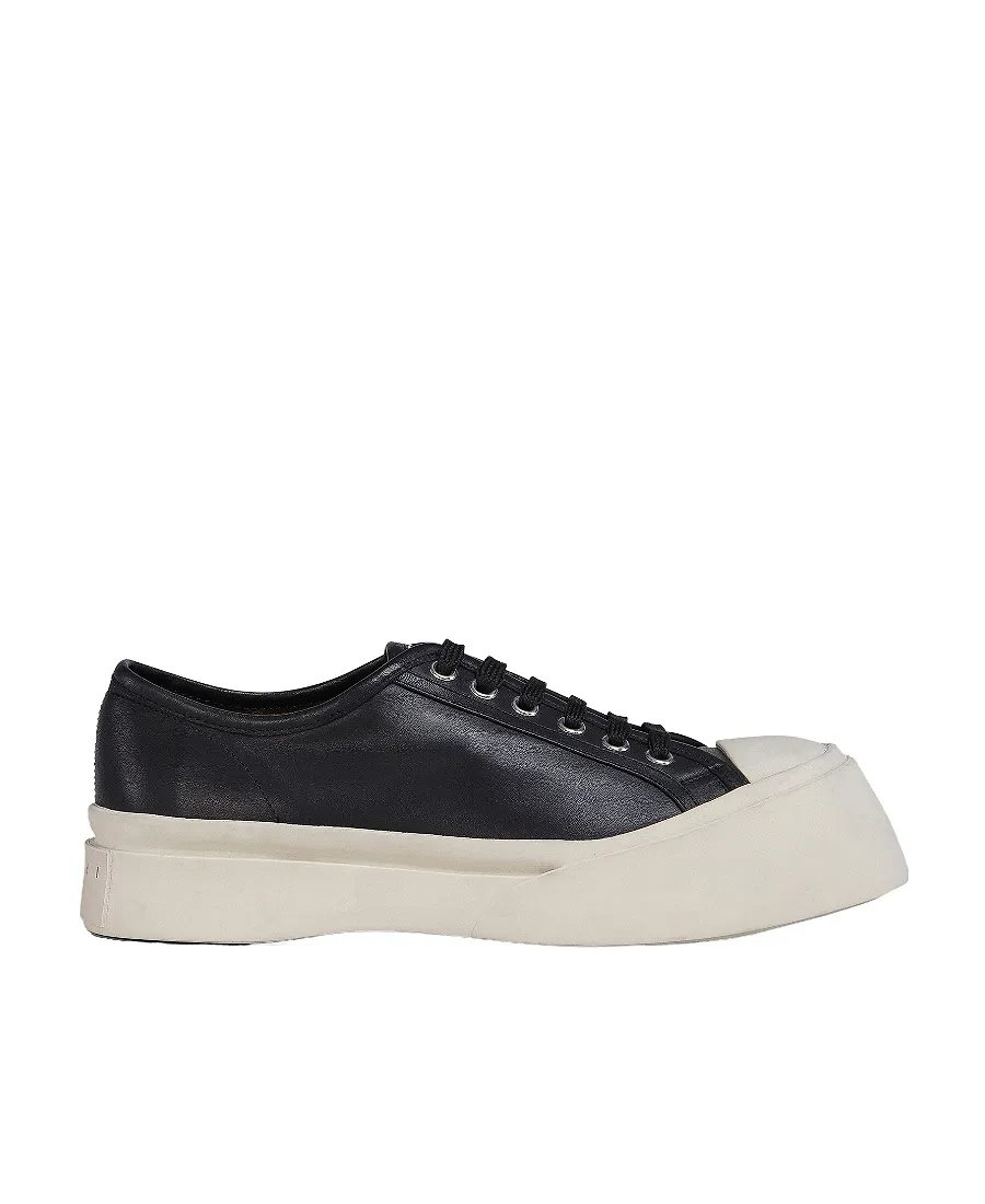 Marni Logo Patch Lace-Up Sneakers