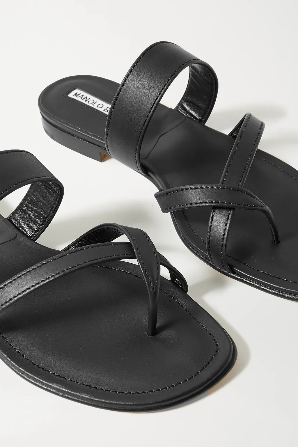Square Head Flat-Soled Sandals