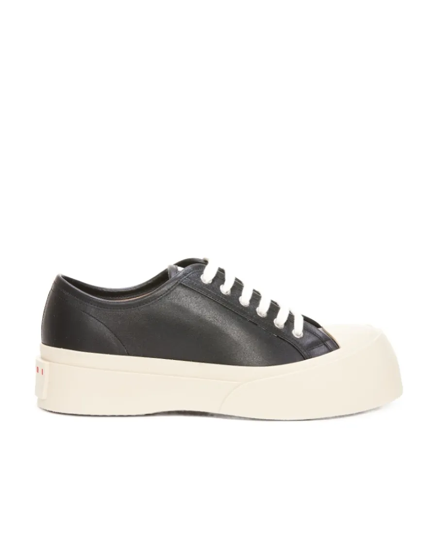 Marni Logo Patch Lace-Up Sneakers