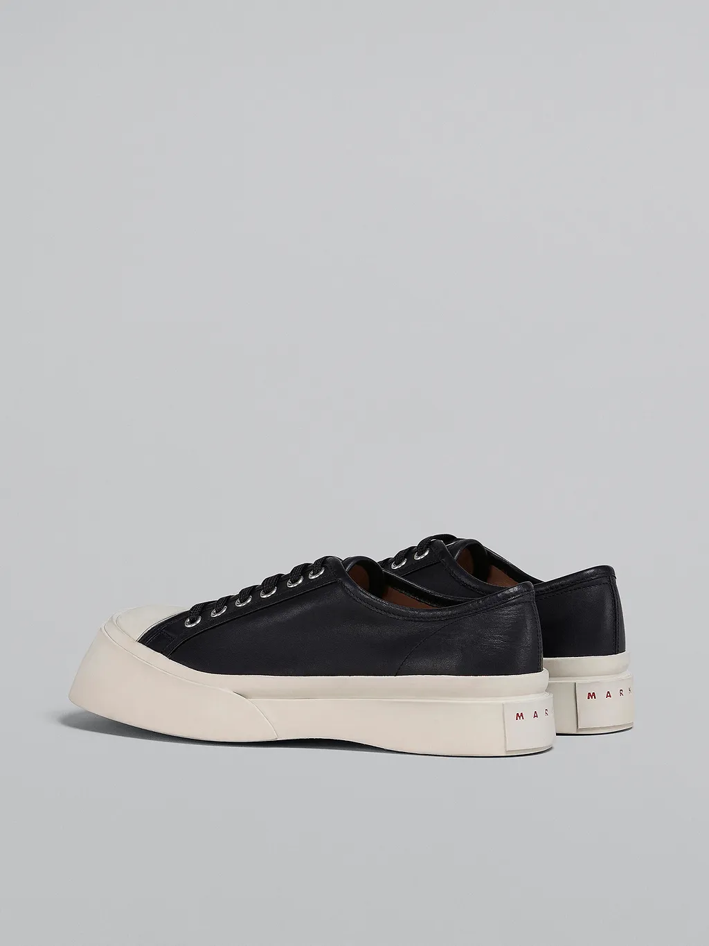 Marni Logo Patch Lace-Up Sneakers