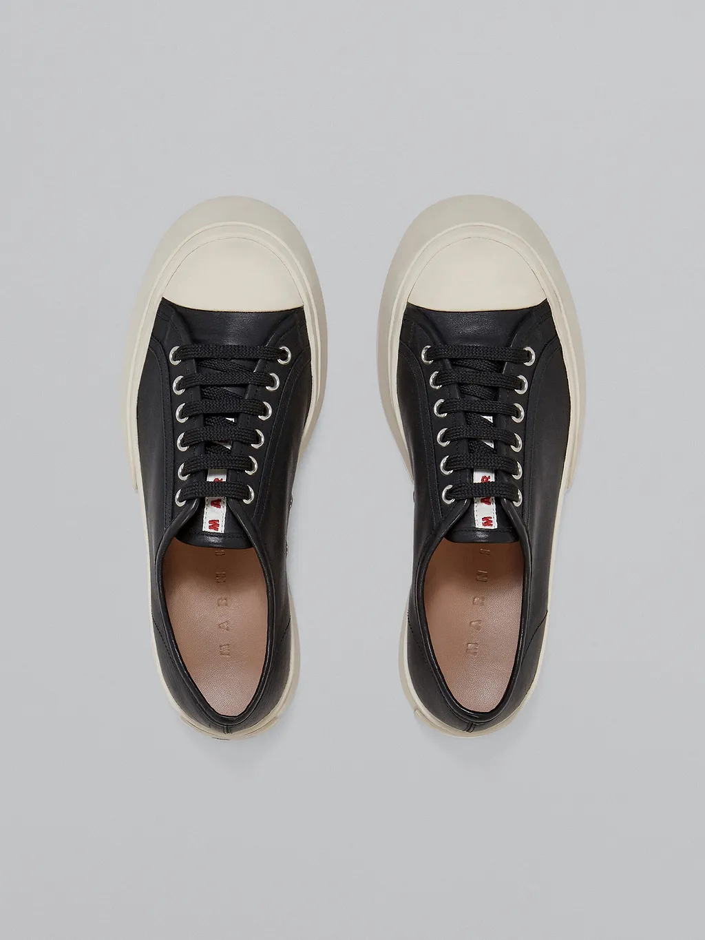 Marni Logo Patch Lace-Up Sneakers
