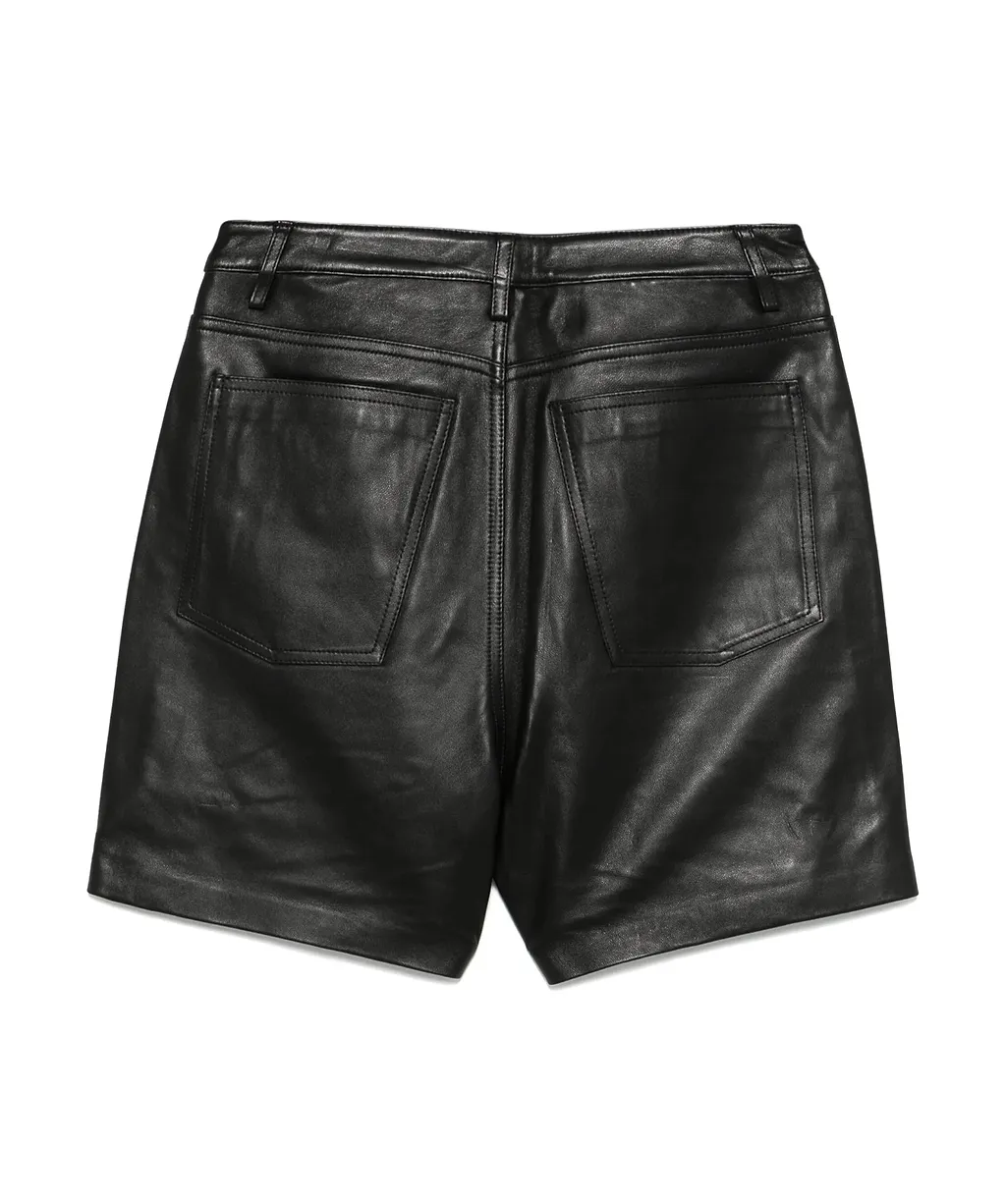 Michael Michael Kors Boyfriend Leather Shorts