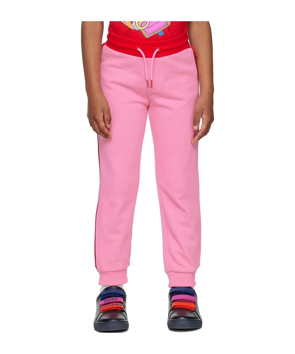 Colour-Block Cotton Track Pants