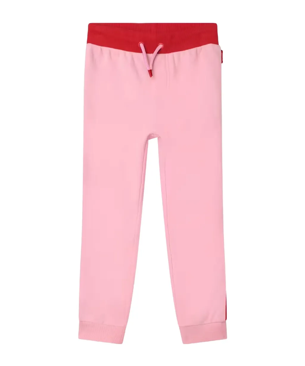 Colour-Block Cotton Track Pants