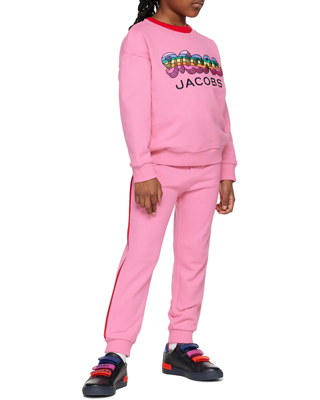 Colour-Block Cotton Track Pants
