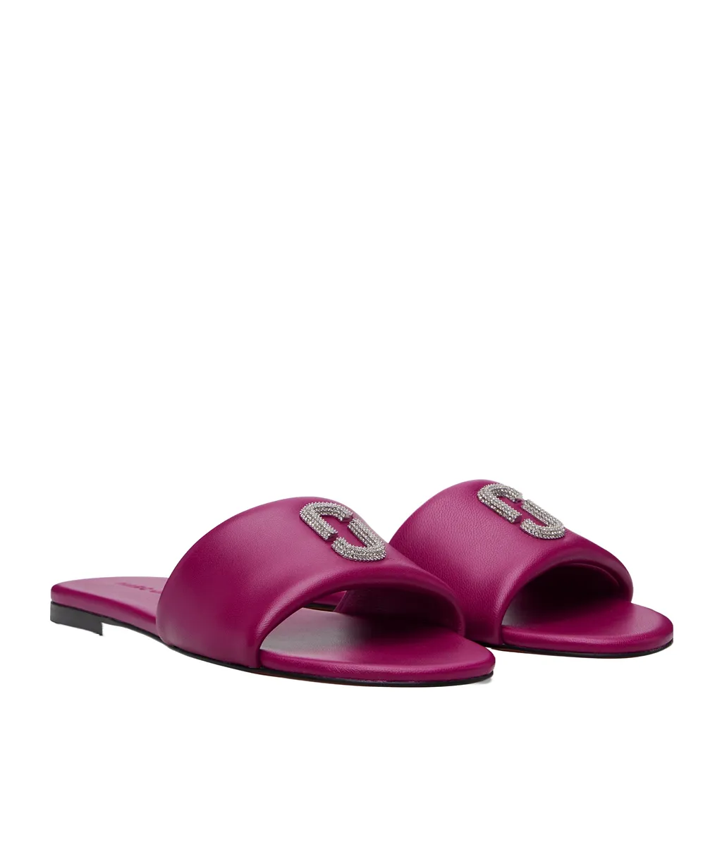 Logo Flat Sandals