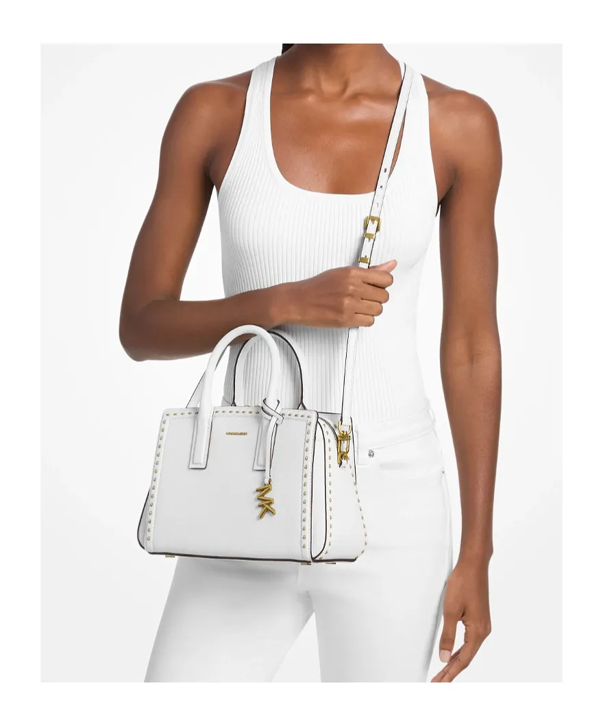 Michael Michael Kors Laila Small Studded Satchel Bag