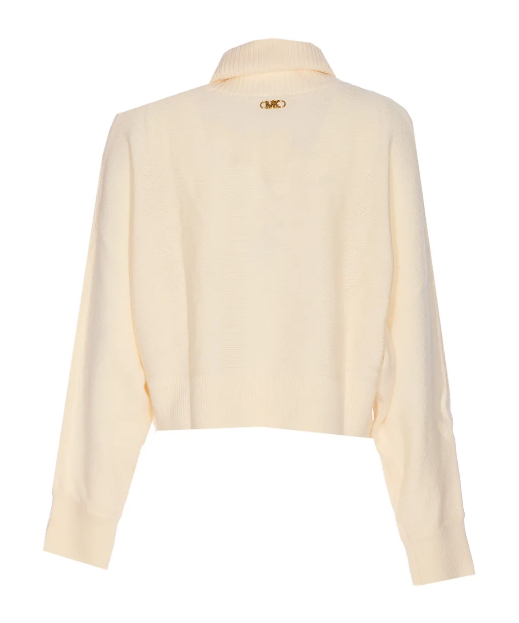 Michael Michael Kors Logo Plaque Jumper