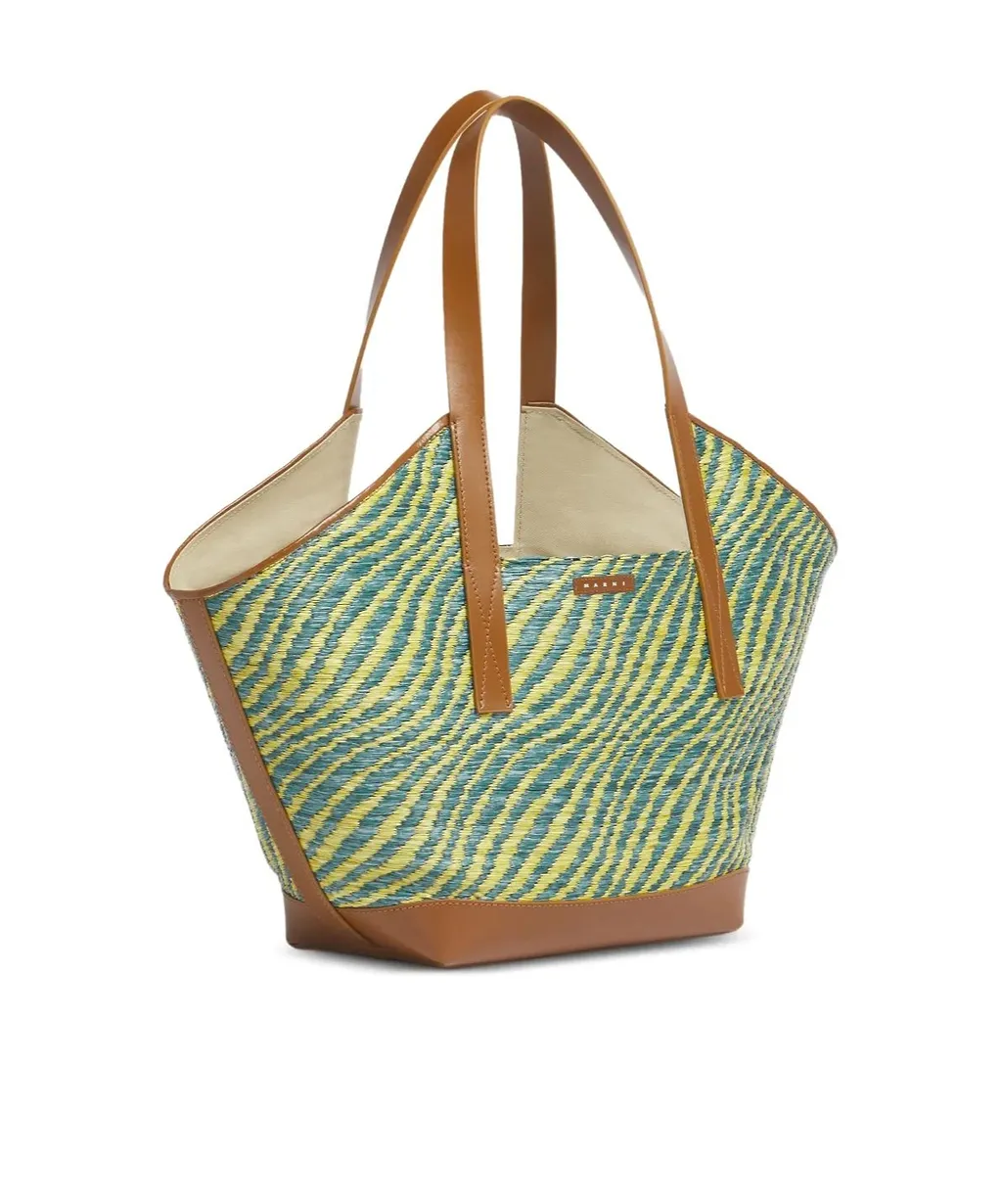 Marni Waves Small Tote Bag