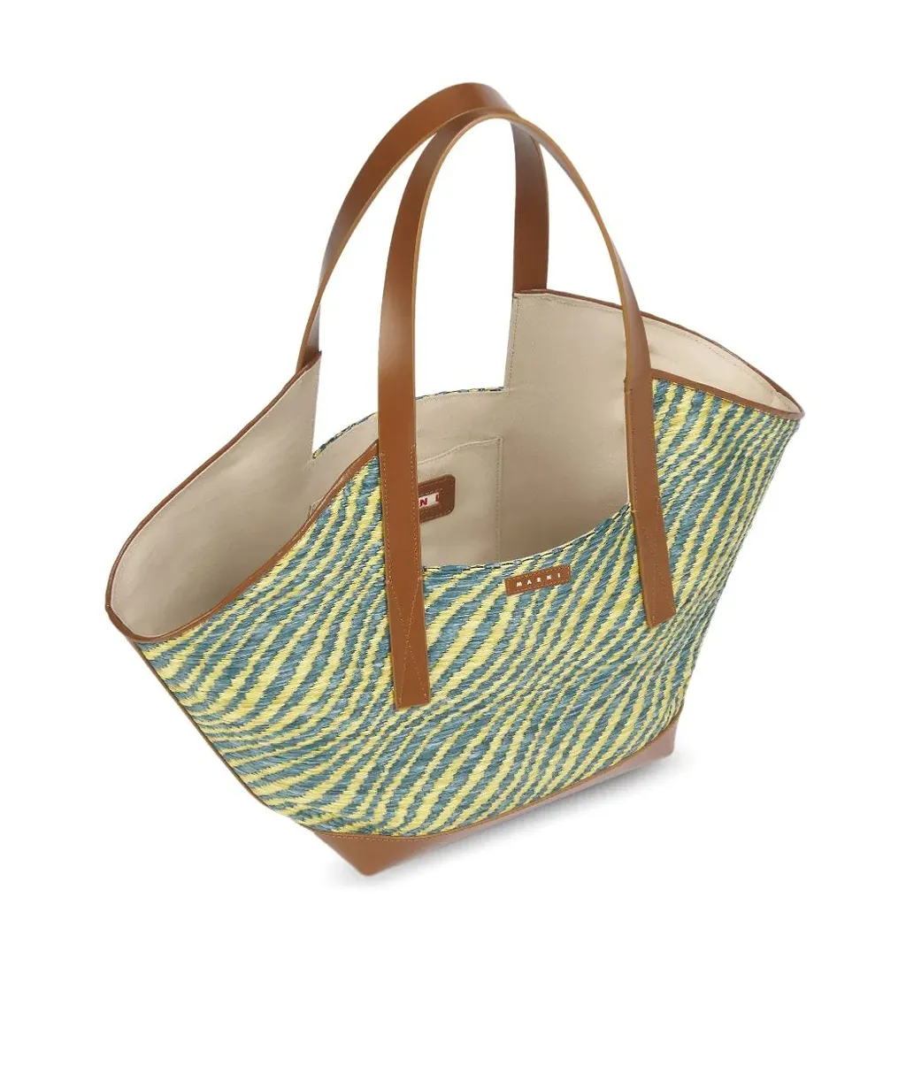 Marni Waves Small Tote Bag