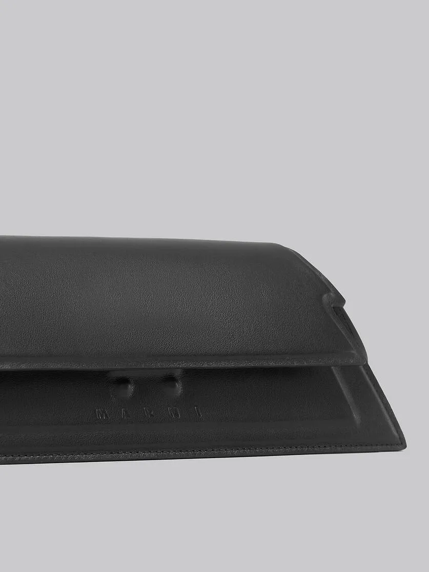 Mini Trunkoise Bag In Smooth Black Leather