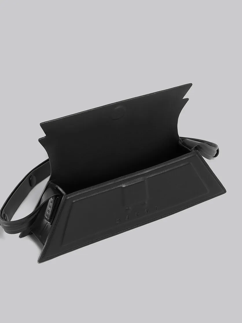 Mini Trunkoise Bag In Smooth Black Leather
