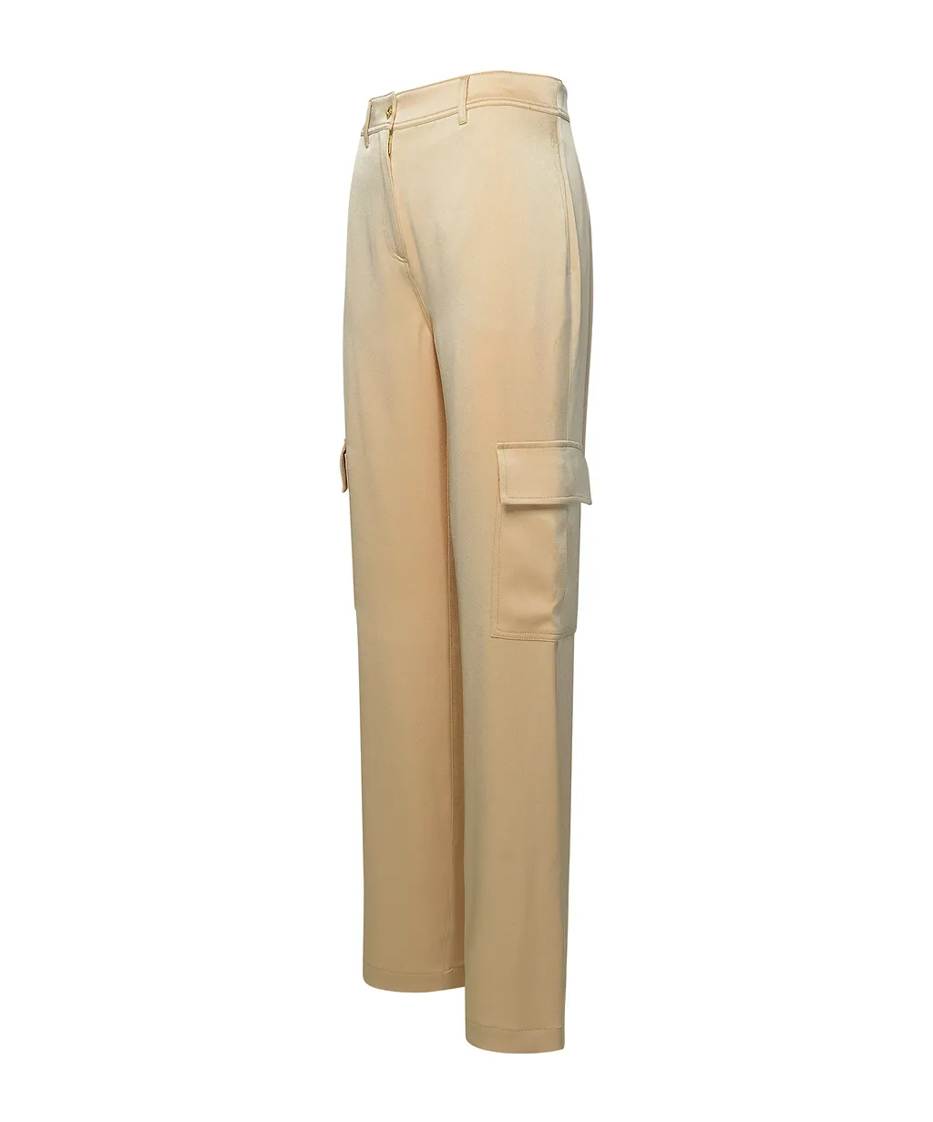 Michael Michael Kors Satin Cargo Trousers
