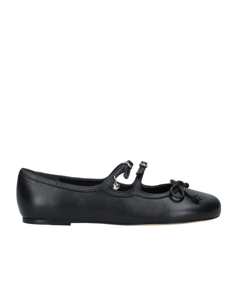 Marc Jacobs Round Toe Buckled Ballerines