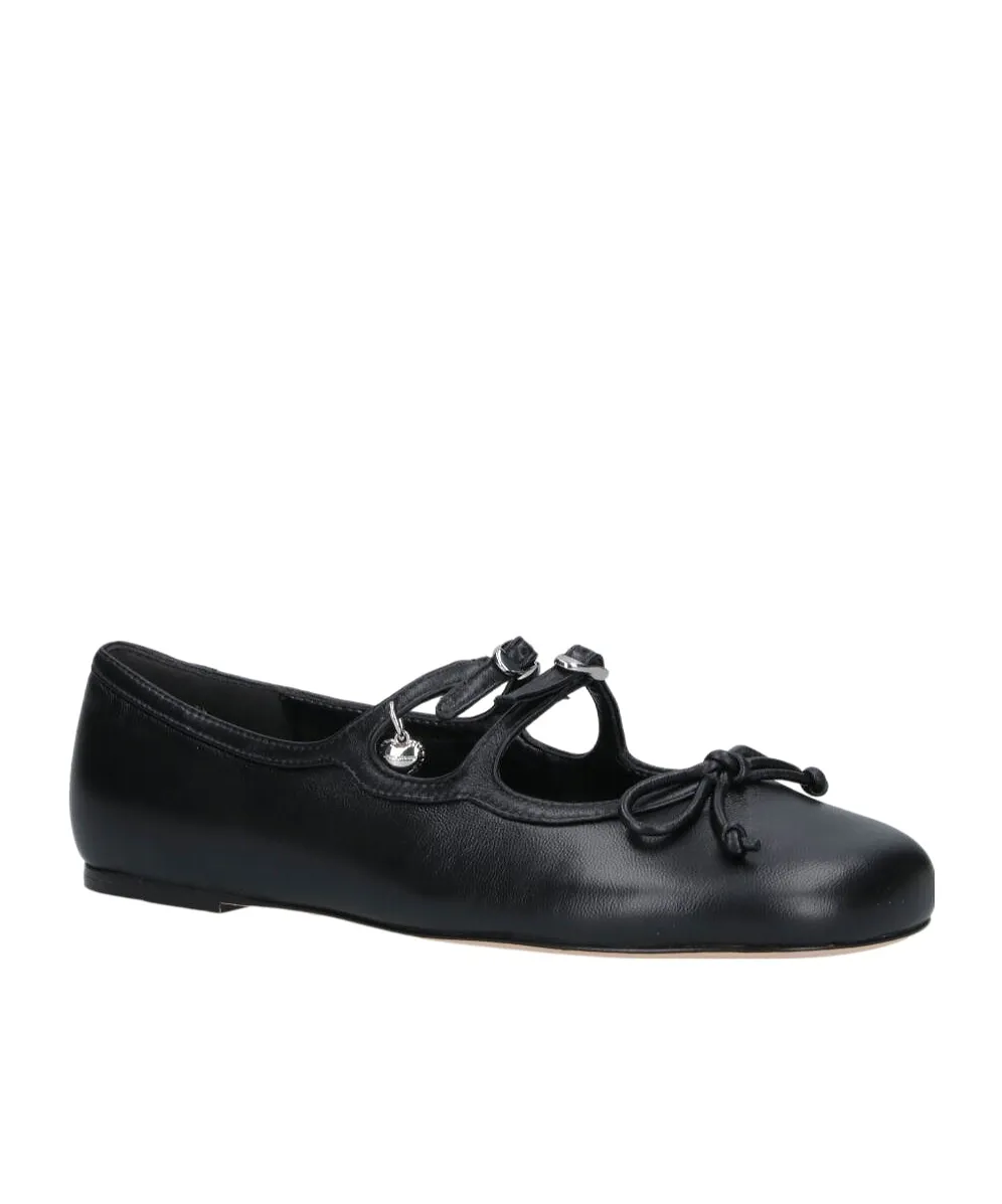 Marc Jacobs Round Toe Buckled Ballerines