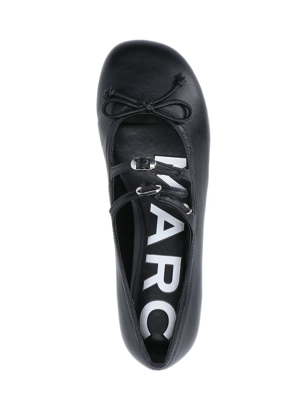 Marc Jacobs Round Toe Buckled Ballerines