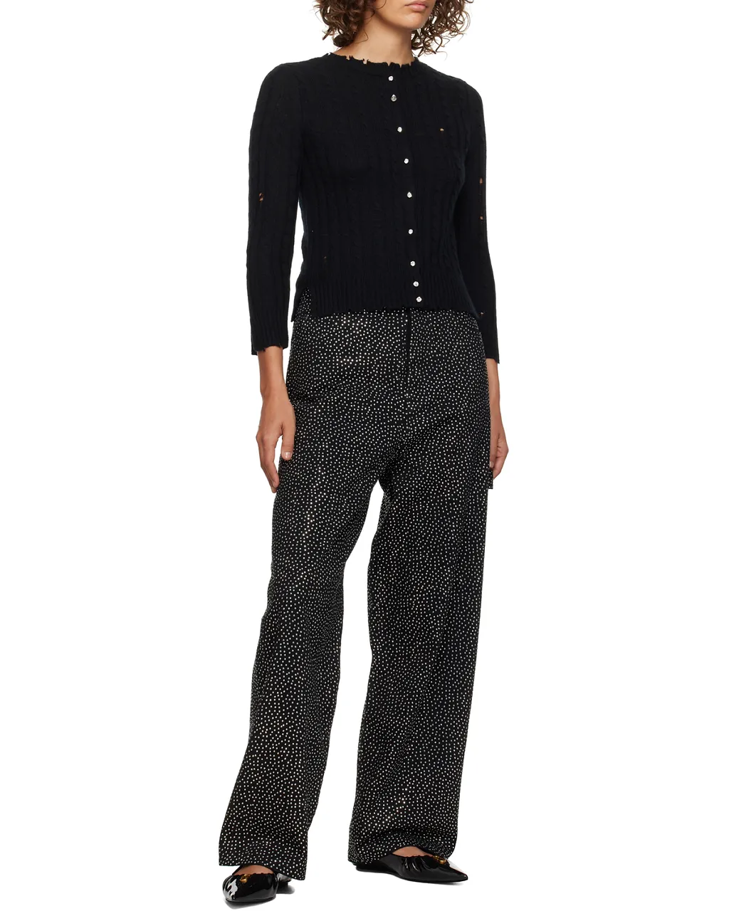 Marc Jacobs The Ali Pointed-Top Ballerinas