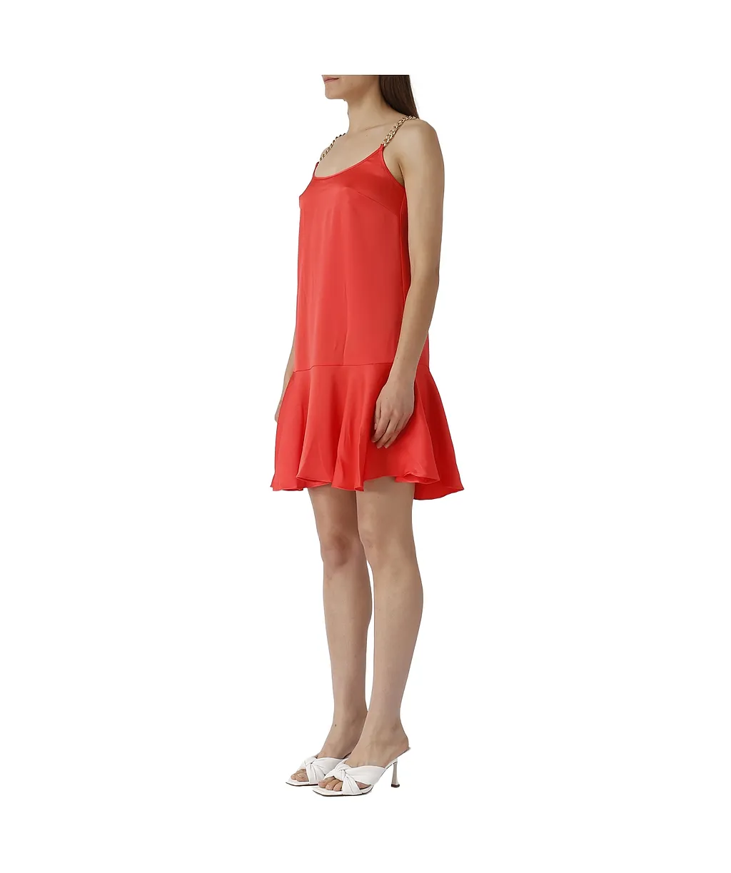 Michael Michael Kors Satin Chain Tank Dress