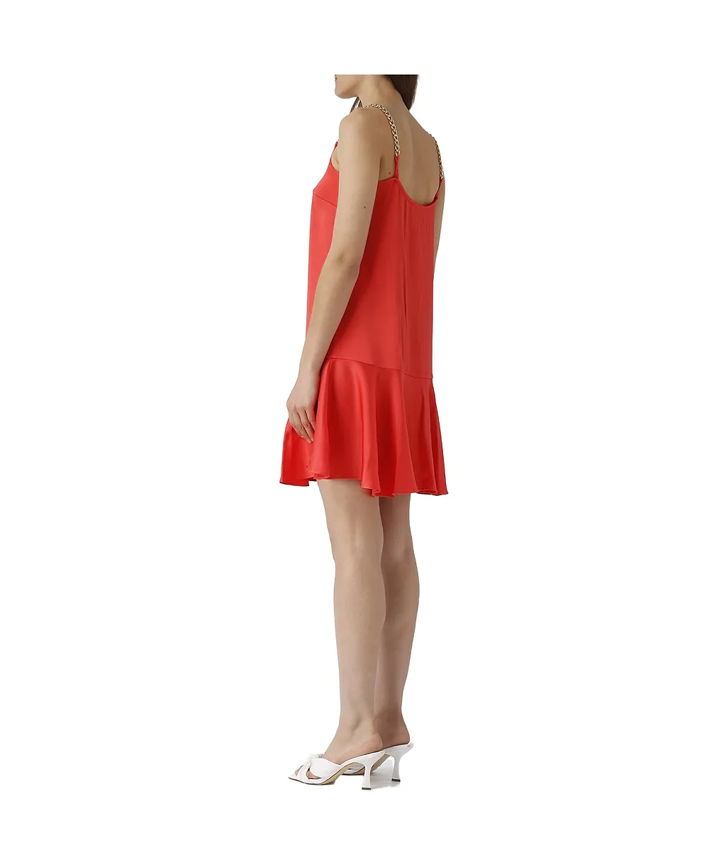 Michael Michael Kors Satin Chain Tank Dress