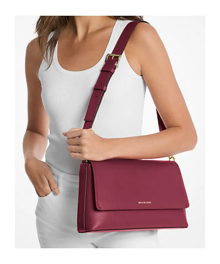 Nessa Large Leather Crossbody Bag