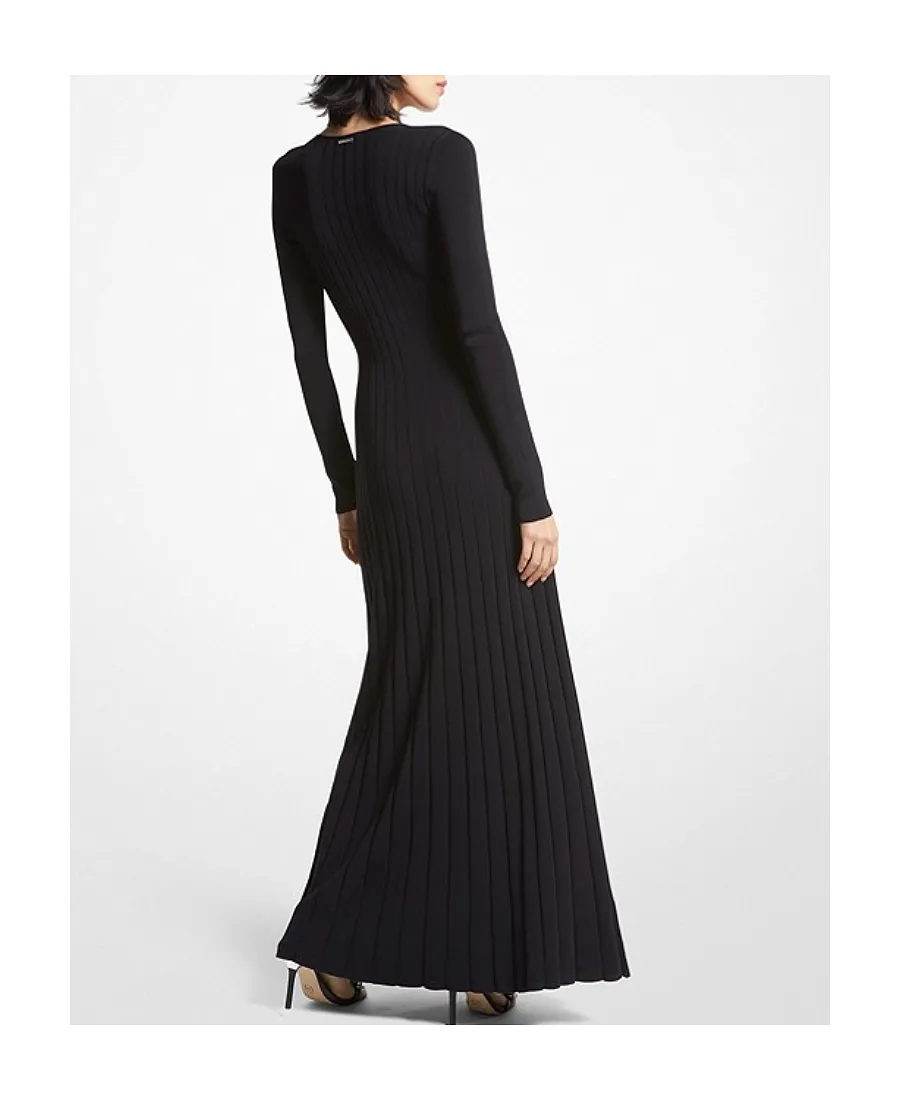 Michael Michael Kors Stretch Knit Ring Maxi Dress