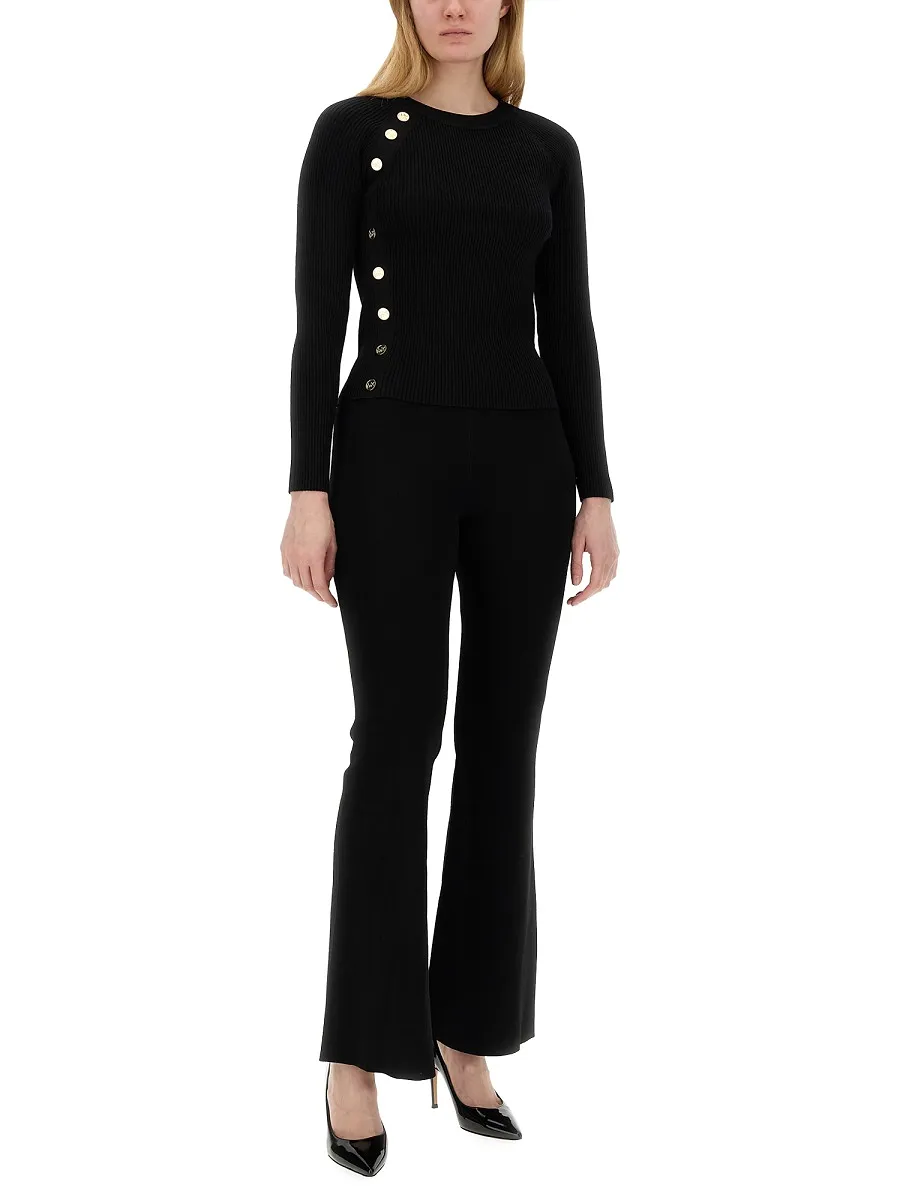 Michael Michael Kors Stretch Knit Flared Pants