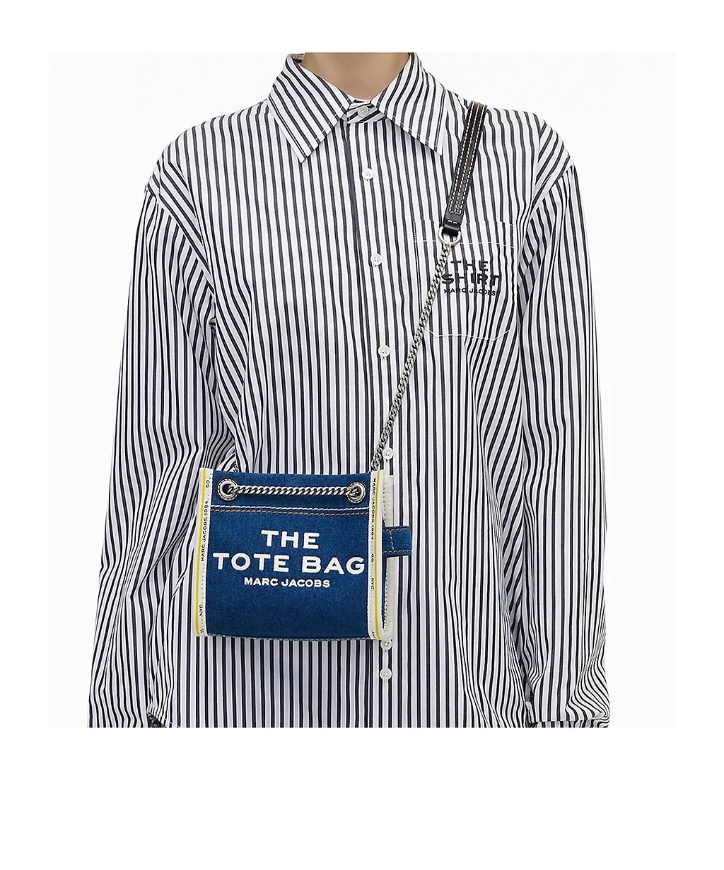 Marc Jacobs The Denim Chain Crossbody Bag