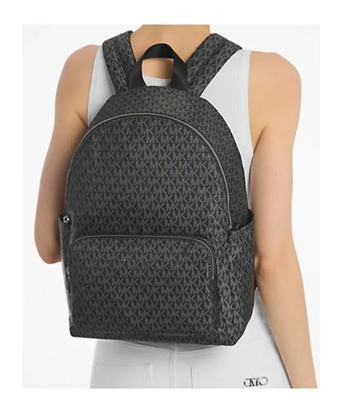 Tanner Large Printed Signature Logo Backpack