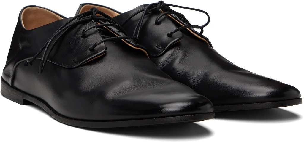 MarsÈLl Round-Toe Lace-Up Derby Shoes